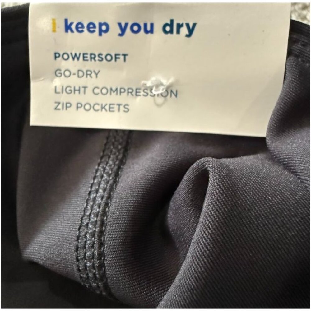 Old Navy High-Rise Black Light Compression & Zip Pockets Leggings Size 4X - Picture 7 of 10